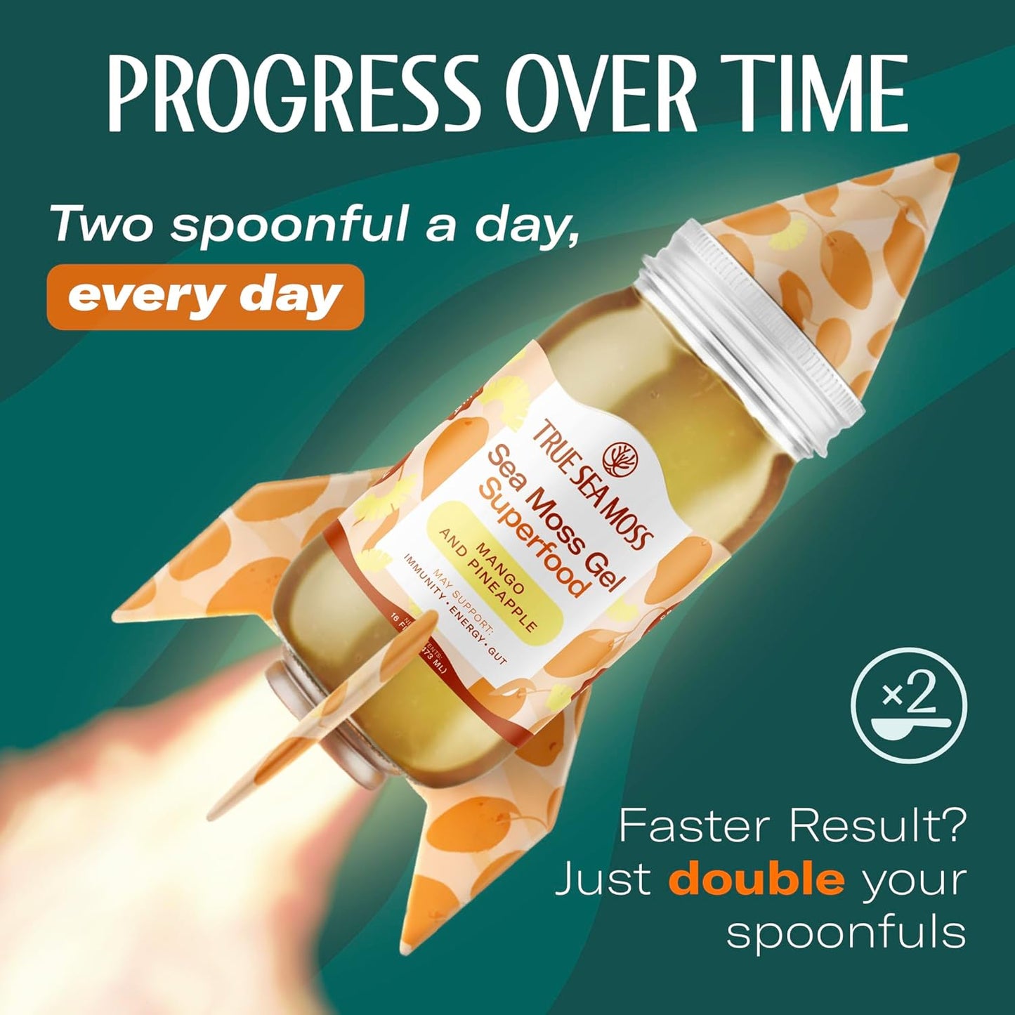 Premium Mango-Pineapple Sea Moss Gel™